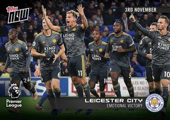 2018-19 Topps Now Premier League #034 Leicester City Front