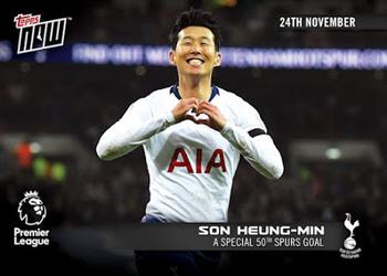 2018-19 Topps Now Premier League #040 Son Heung-Min Front