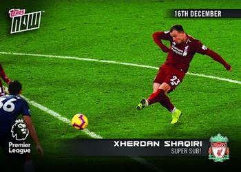 2018-19 Topps Now Premier League #054 Xherdan Shaqiri Front