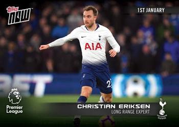 2018-19 Topps Now Premier League #064 Christian Eriksen Front
