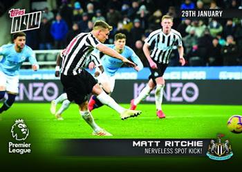 2018-19 Topps Now Premier League #074 Matt Ritchie Front