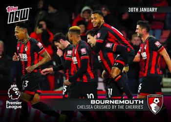 2018-19 Topps Now Premier League #076 AFC Bournemouth Front