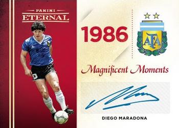 2018-19 Panini Eternal Magnificent Moments #PE-MM6 Diego Maradona Front