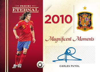 2018-19 Panini Eternal Magnificent Moments #PE-MM10 Carles Puyol Front