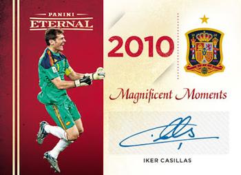 2018-19 Panini Eternal Magnificent Moments #PE-MM12 Iker Casillas Front