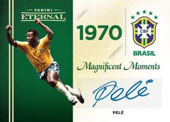 2018-19 Panini Eternal Magnificent Moments - Green #PE-MM2 Pele Front
