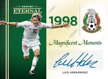 2018-19 Panini Eternal Magnificent Moments - Green #PE-MM8 Luis Hernandez Front