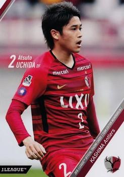 2018 J. League Official Trading Cards Team Edition Memorabilia Kashima Antlers #3 Atsuto Uchida Front