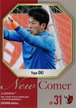 2018 J. League Official Trading Cards Team Edition Memorabilia Kashima Antlers #35 Yuya Oki Front