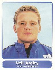 1998 Panini Superplayers 98 #7 Neal Ardley Front