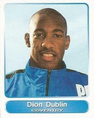 1998 Panini Superplayers 98 #84 Dion Dublin Front