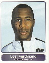 1998 Panini Superplayers 98 #100 Les Ferdinand Front