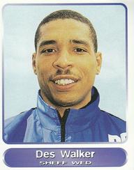 1998 Panini Superplayers 98 #332 Des Walker Front