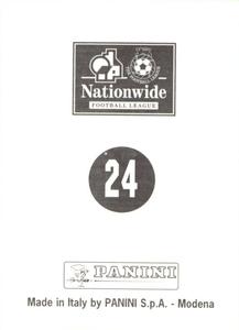 1997 Panini 1st Division  #24 Jonathan Hunt Back