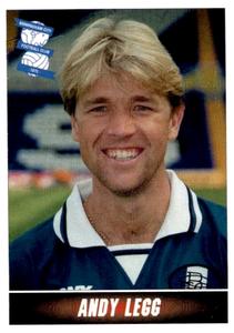 1997 Panini 1st Division  #25 Andy Legg Front