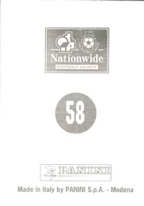 1997 Panini 1st Division  #58 Mike Salmon Back