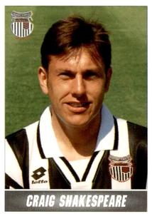 1997 Panini 1st Division  #94 Craig Shakespeare Front