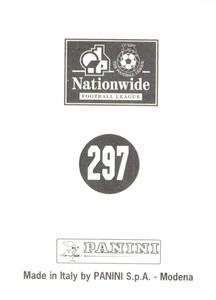 1997 Panini 1st Division  #297 Peter Kachuro Back