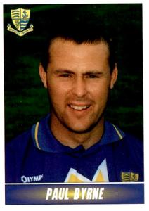 1997 Panini 1st Division  #306 Paul Byrne Front