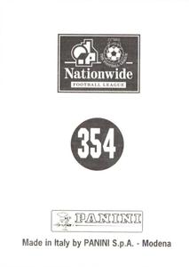 1997 Panini 1st Division  #354 Ian Moore Back