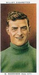 1997 Card Collectors 1935 Wills's Association Footballers (Reprint) #27 George Maddison Front