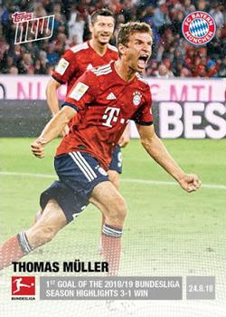 2018-19 Topps Now Bundesliga #2 Thomas Muller Front