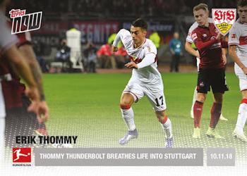 2018-19 Topps Now Bundesliga #37 Erik Thommy Front