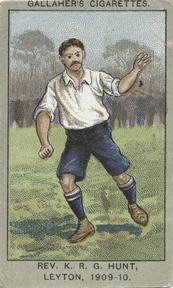 1910 Gallaher Association Football Club Colours #8 Kenneth Hunt Front