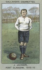 1910 Gallaher Association Football Club Colours #17 Jimmy Jackson Front