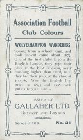 1910 Gallaher Association Football Club Colours #24 George Hedley Back