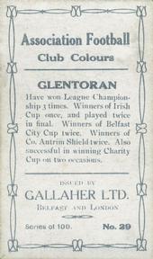 1910 Gallaher Association Football Club Colours #29 R. Lawrie Back