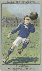 1910 Gallaher Association Football Club Colours #31 Jimmy Murray Front