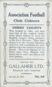 1910 Gallaher Association Football Club Colours #32 Charlie Morris Back