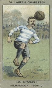 1910 Gallaher Association Football Club Colours #33 James Mitchell Front