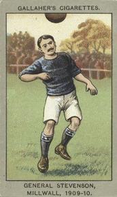 1910 Gallaher Association Football Club Colours #36 General Stevenson Front