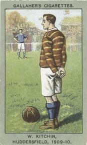 1910 Gallaher Association Football Club Colours #59 Bill Kitchin Front