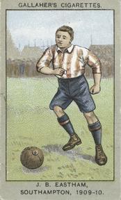 1910 Gallaher Association Football Club Colours #63 Jack Eastham Front