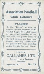 1910 Gallaher Association Football Club Colours #71 John Anderson Back