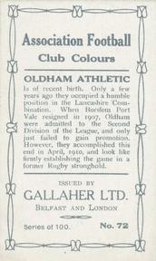 1910 Gallaher Association Football Club Colours #72 Alex Downie Back