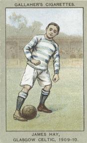 1910 Gallaher Association Football Club Colours #78 Jimmy Hay Front