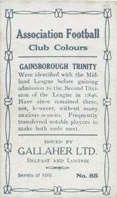 1910 Gallaher Association Football Club Colours #85 William Jenkinson Back
