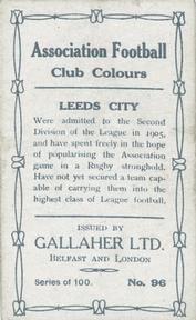 1910 Gallaher Association Football Club Colours #96 Jim Tildesley Back