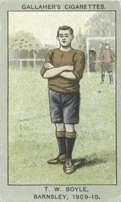 1910 Gallaher Association Football Club Colours #100 Tommy Boyle Front