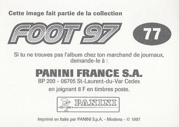 1996-97 Panini Foot 97 #77 EA Guingamp Back