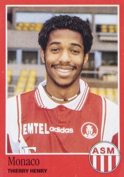 1996-97 Panini Foot 97 #195 Thierry Henry Front