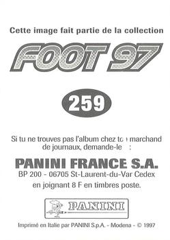 1996-97 Panini Foot 97 #259 Bruno N'Gotty Back