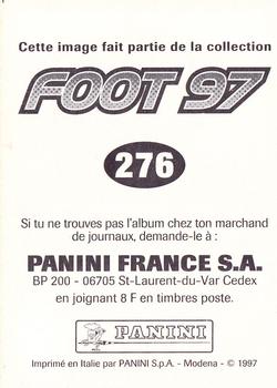 1996-97 Panini Foot 97 #276 Gary Smith Back