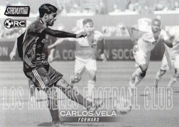 2018 Stadium Club MLS - Black/White #33 Carlos Vela Front