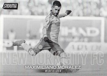 2018 Stadium Club MLS - Black/White #61 Maximiliano Moralez Front