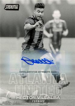 2018 Stadium Club MLS - Autographs Black/White #75 Héctor Villalba Front
